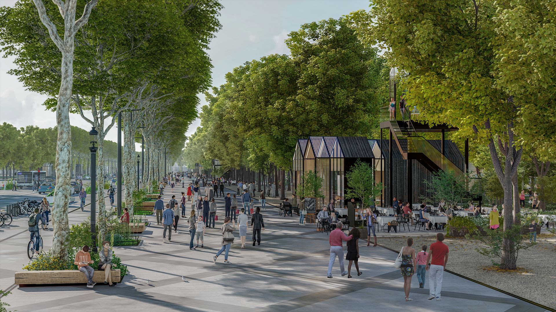 Less Traffic, More Trees: Paris As A Cycling City | Modus | RICS